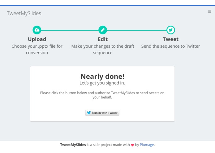 TweetMySlides – screenshot 9