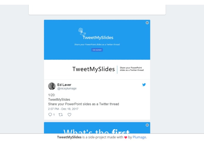 TweetMySlides – screenshot 12