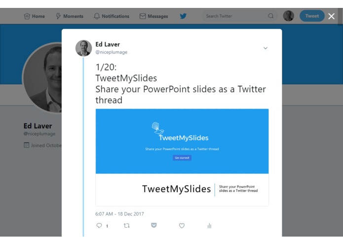 TweetMySlides – screenshot 13