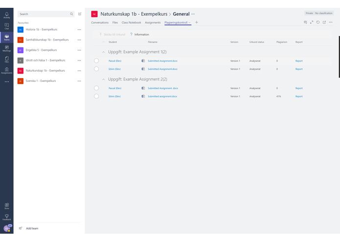 Haldor Plagiarism checker. – screenshot 1