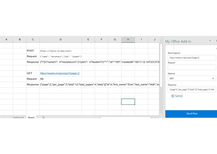 ExcelPost – screenshot 1