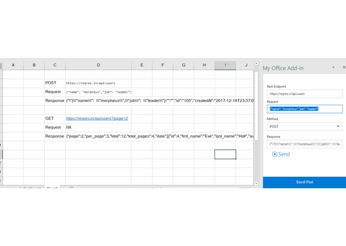 ExcelPost – screenshot 2