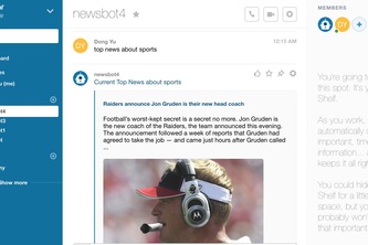 A Glip News bot with Dialogflow