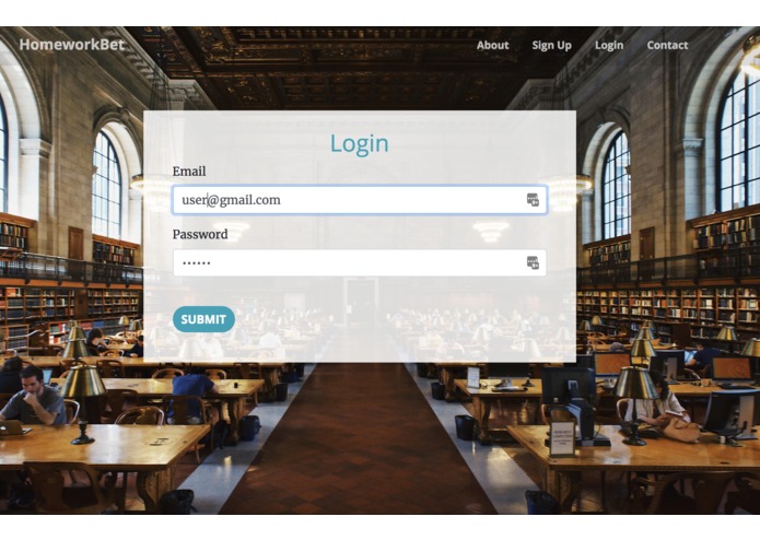homework-bet – screenshot 2