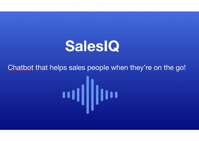 SalesIQ – screenshot 2