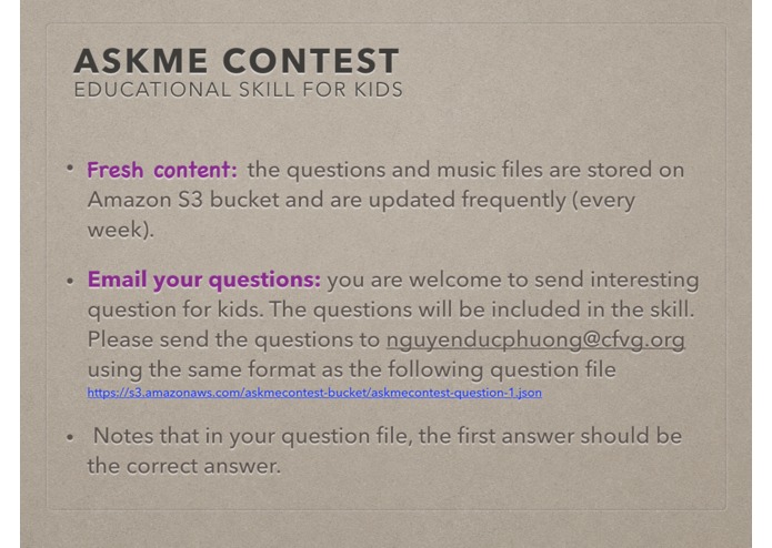 AskMe Contest - Educational Skill For Kids – screenshot 11