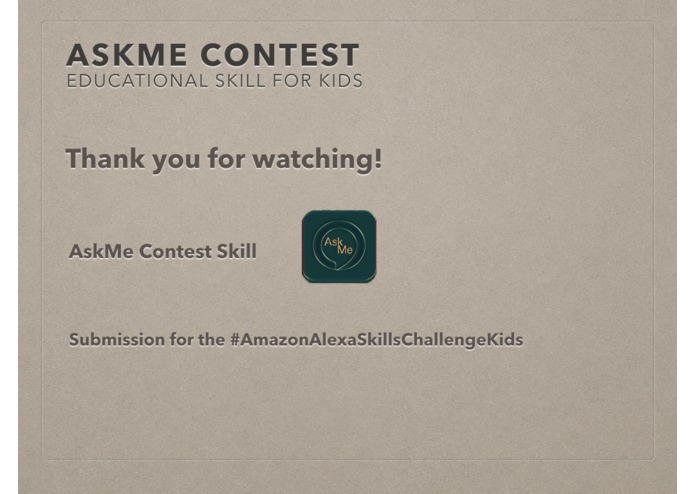 AskMe Contest - Educational Skill For Kids – screenshot 13