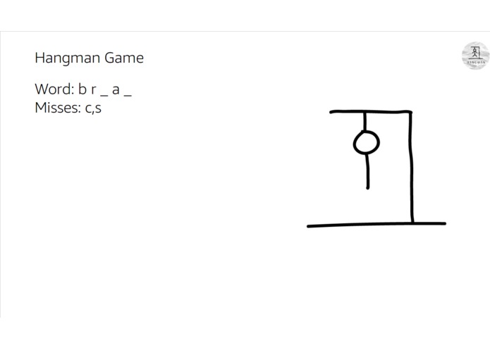 Alexa Hangman: for Echo Show and others – screenshot 1