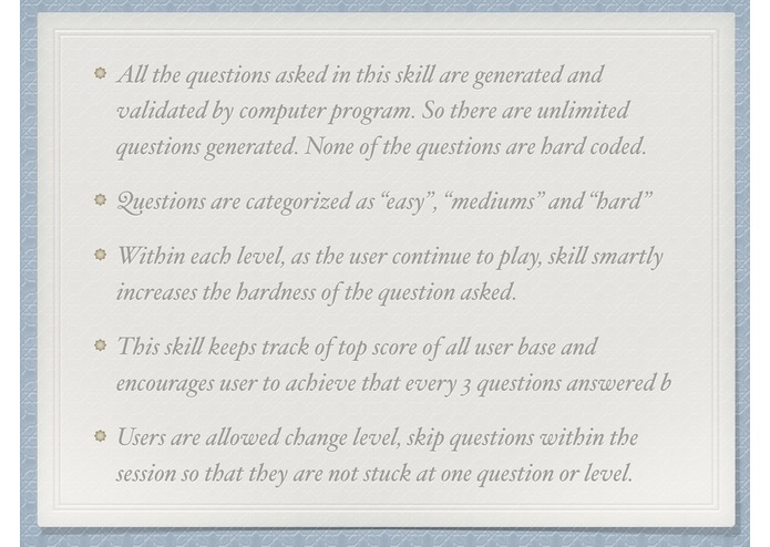 Numbers Guru - An Alexa skill for kids – screenshot 3