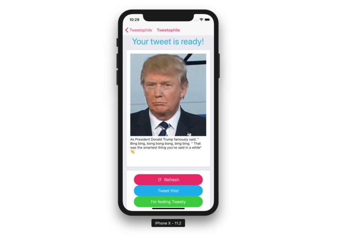Tweetophile – screenshot 2