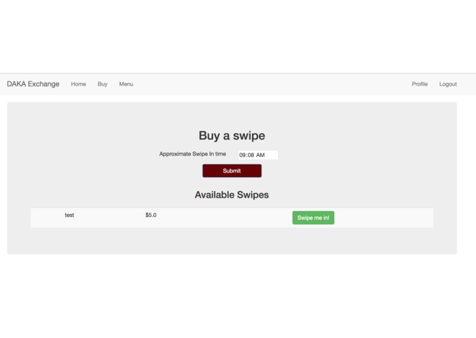 DakaExchange – screenshot 1
