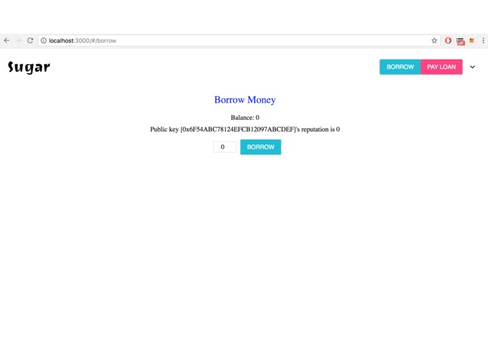 Sugar Score (Intl blockchain credit score) – screenshot 3