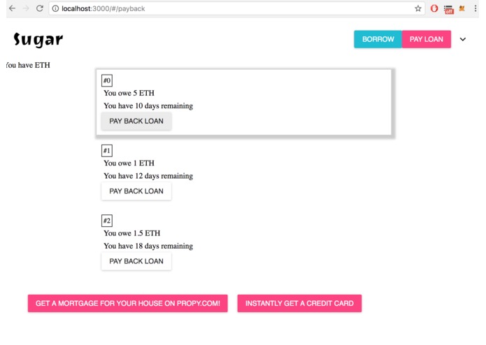 Sugar Score (Intl blockchain credit score) – screenshot 4