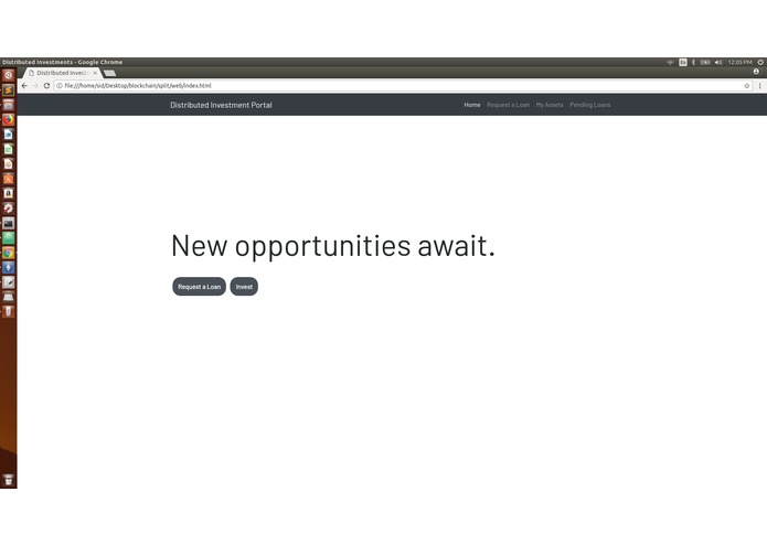 DIP (Distributed Investments Portal) – screenshot 2