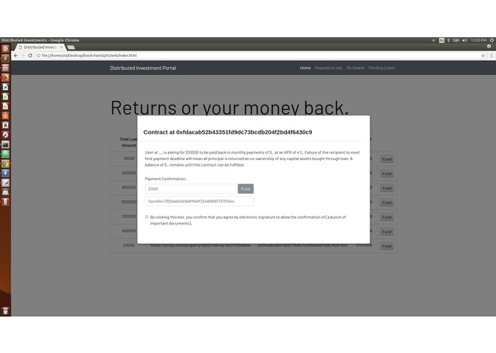 DIP (Distributed Investments Portal) – screenshot 4