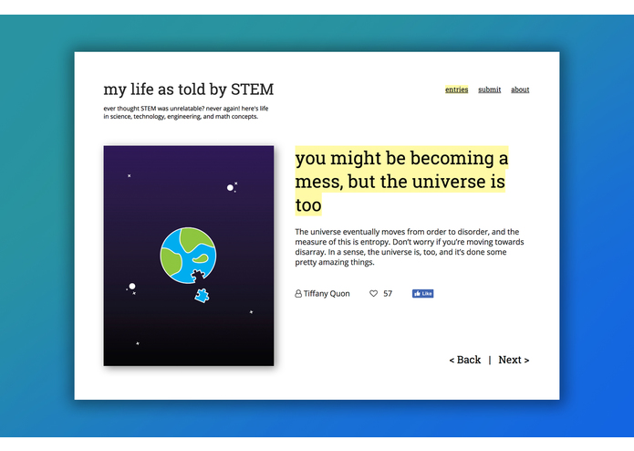 my life as told by STEM – screenshot 1