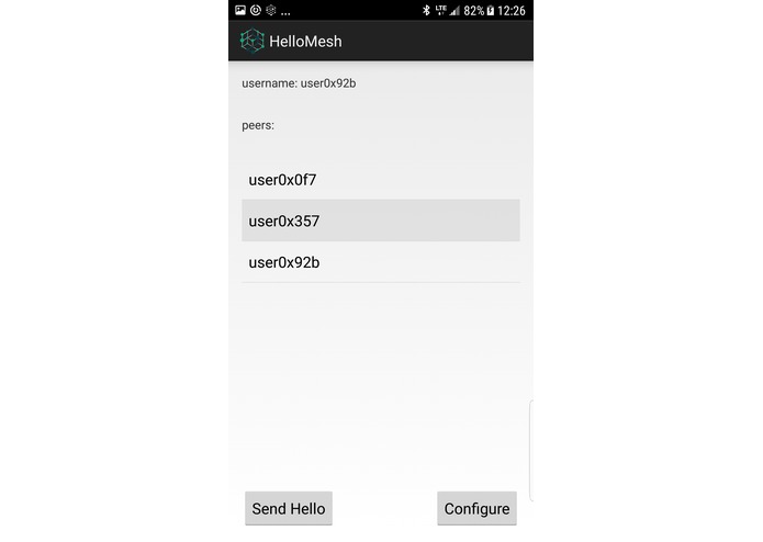 Meshenger – screenshot 2