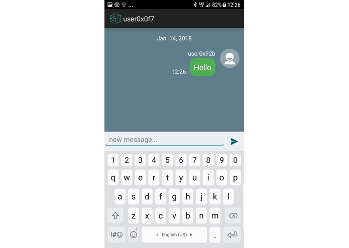 Meshenger – screenshot 3