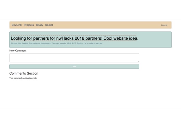 DevLink – screenshot 2