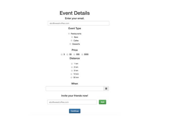 Tender – screenshot 1