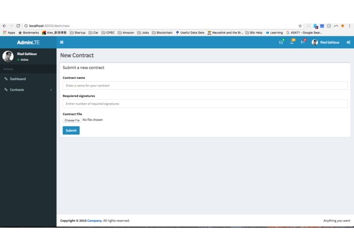 AuthTract – screenshot 2