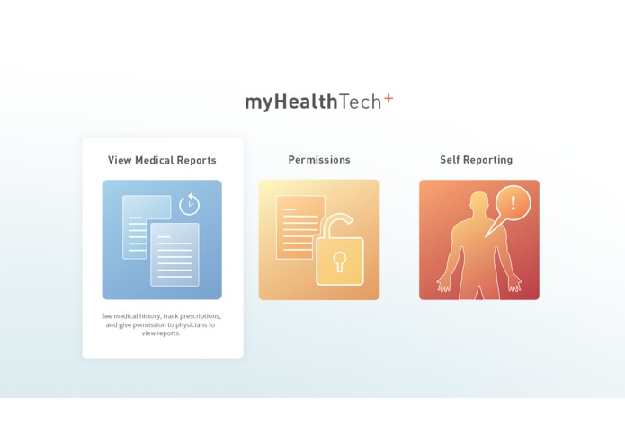 myHealthTech – screenshot 1