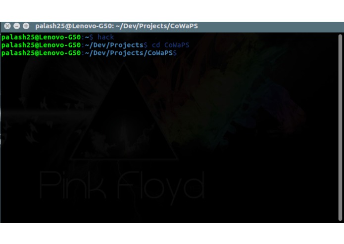 CoWaPS – screenshot 1