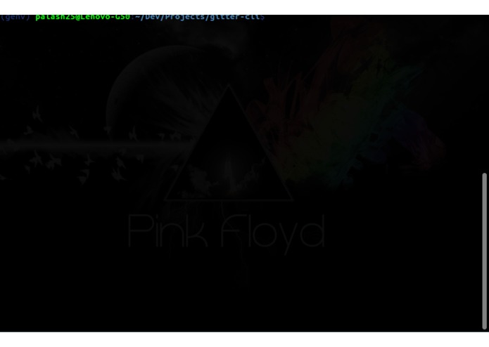 GitterPy – screenshot 1