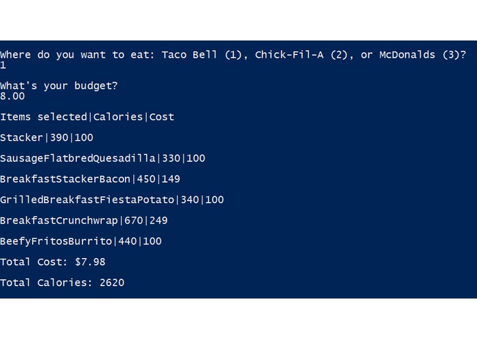 Rationalia: Min-Max Your Meals! – screenshot 2