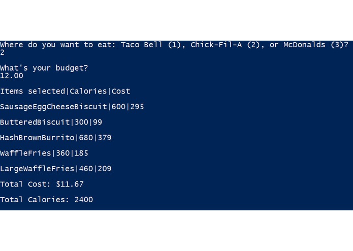 Rationalia: Min-Max Your Meals! – screenshot 3