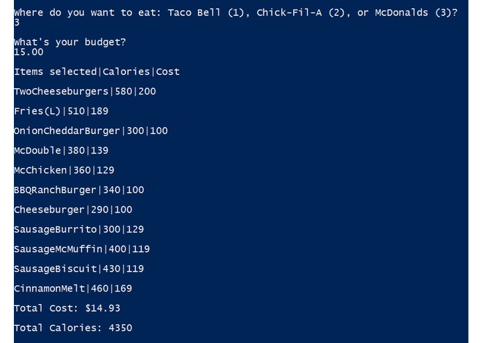 Rationalia: Min-Max Your Meals! – screenshot 4