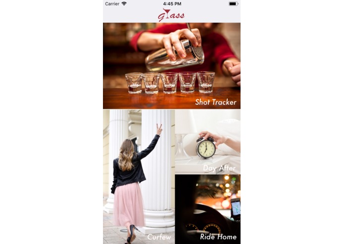 Glass - An app for responsible drinking – screenshot 1