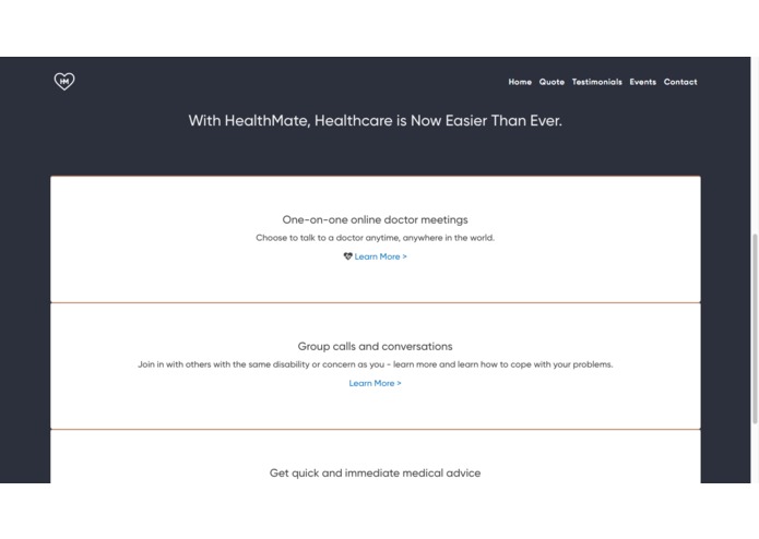 HealthMate – screenshot 2