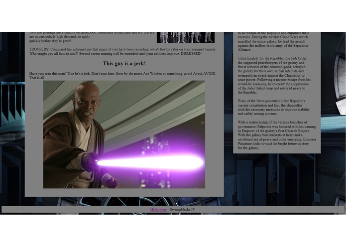 I am the Senate – screenshot 2