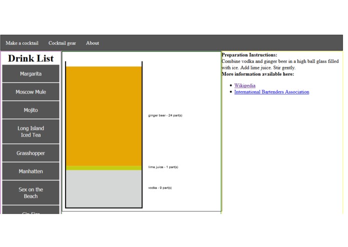 cocktailmixxer – screenshot 1