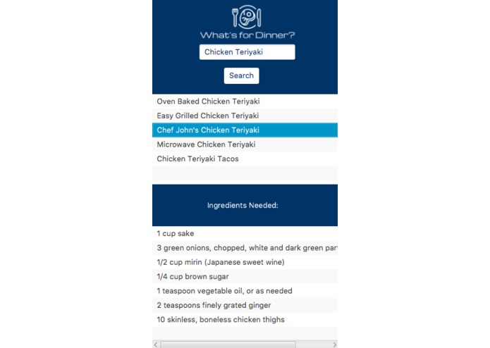 What's for Dinner? – screenshot 3