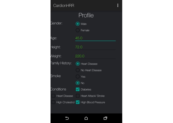 Cardion: Heart Rate Recovery – screenshot 2