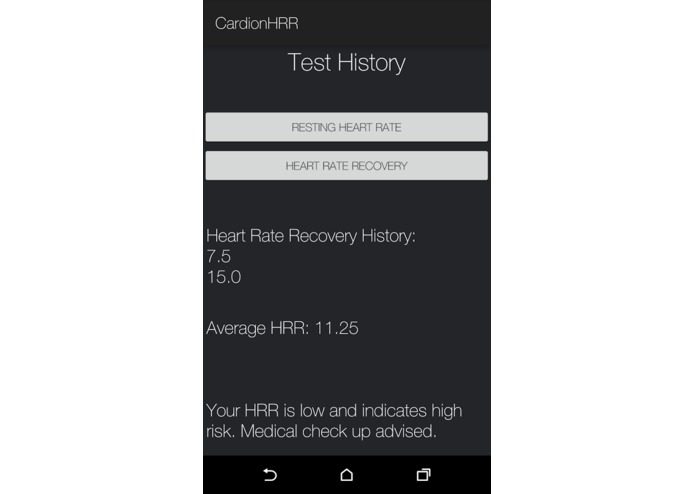 Cardion: Heart Rate Recovery – screenshot 6