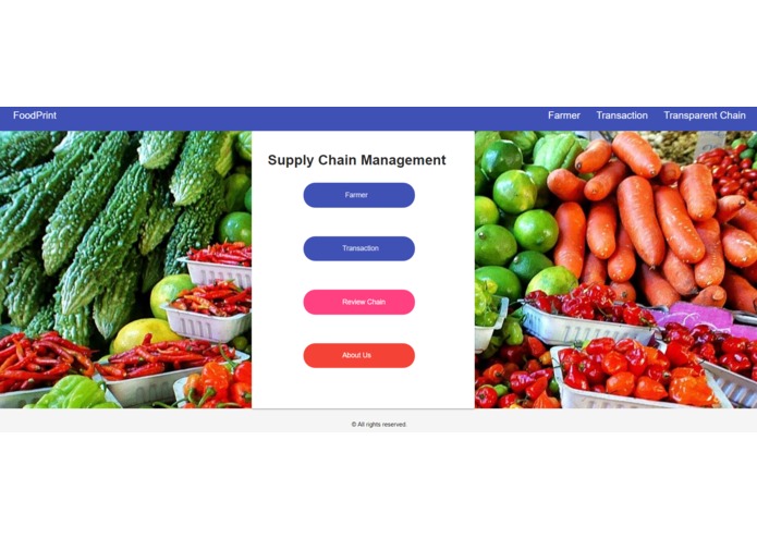 Foodprint – screenshot 1