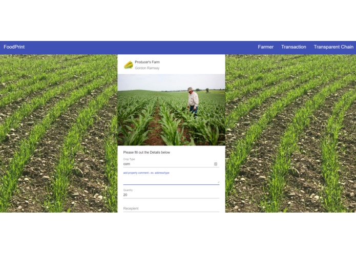 Foodprint – screenshot 2
