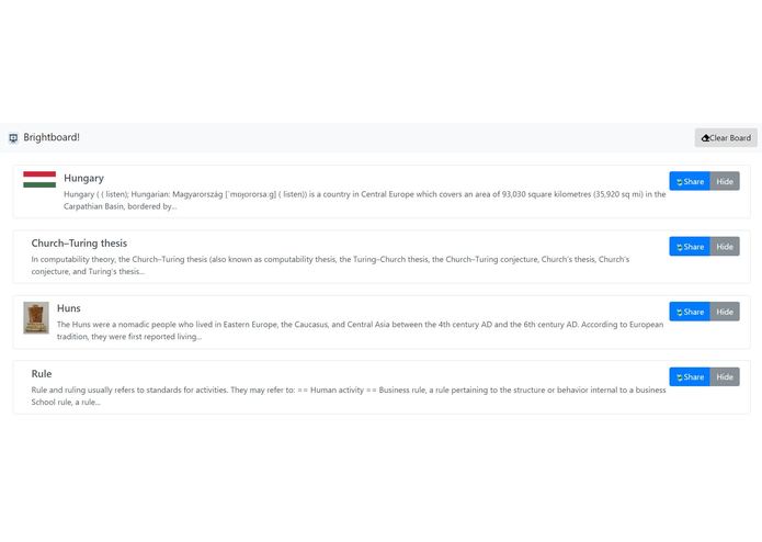 BrightBoard – screenshot 2