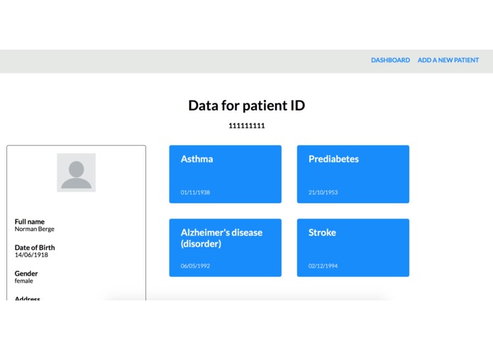 Medical Blockchain – screenshot 1
