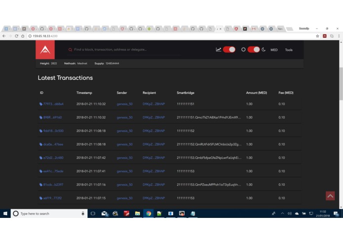 Medical Blockchain – screenshot 2