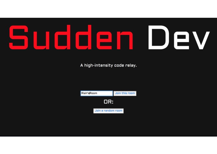 sudden-dev – screenshot 3