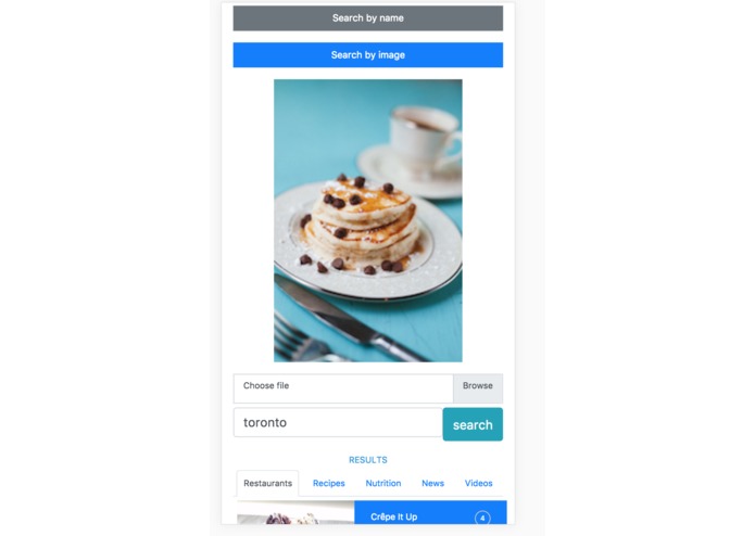 Food Wikipedia – screenshot 1
