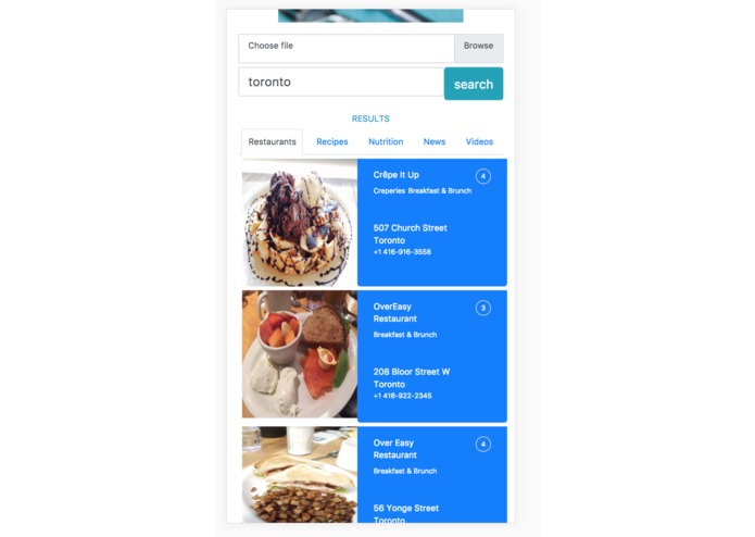 Food Wikipedia – screenshot 2
