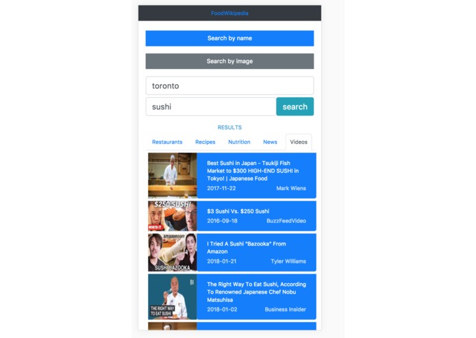Food Wikipedia – screenshot 3