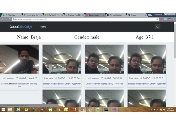 criminalalert – screenshot 2