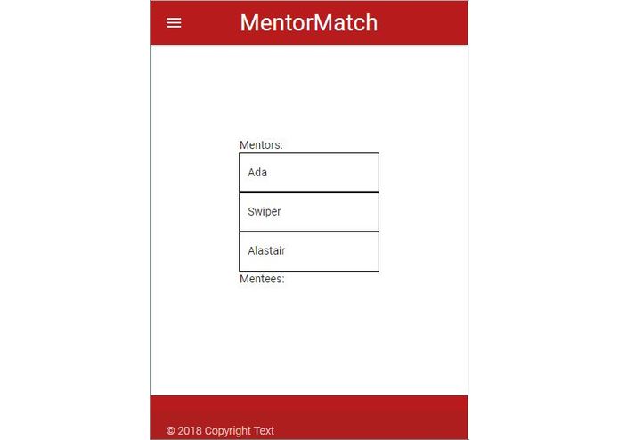 MentorMatchr – screenshot 4