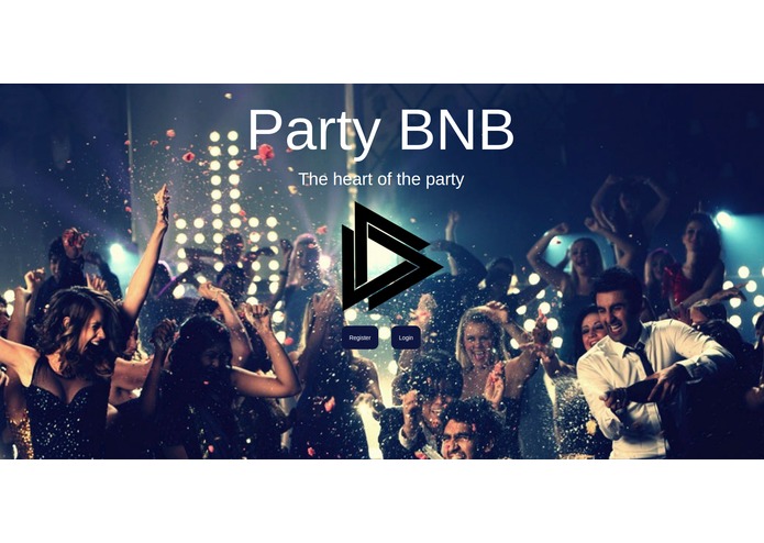 PartyBnB – screenshot 1